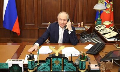 Владимир Путин поговорил по телефону с Ариной Порхал