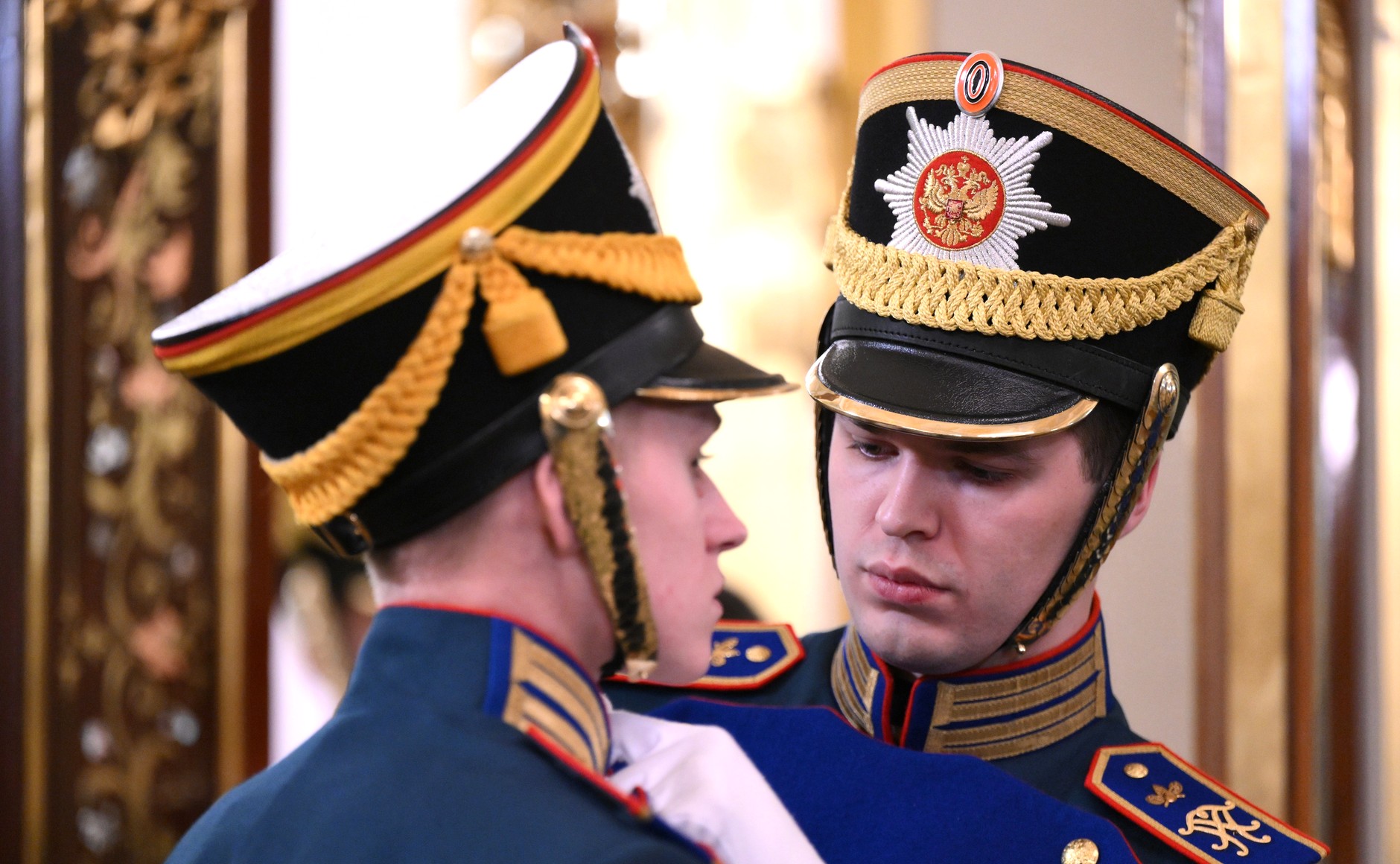 Перед началом российско-таджикистанских переговоров.