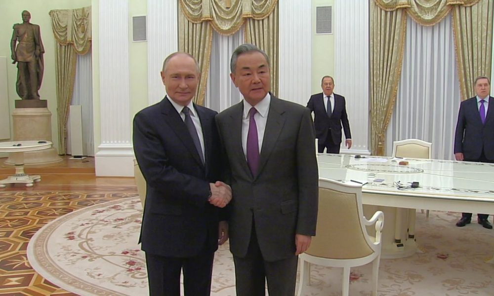 Встреча с Министром иностранных дел Китая Ван И