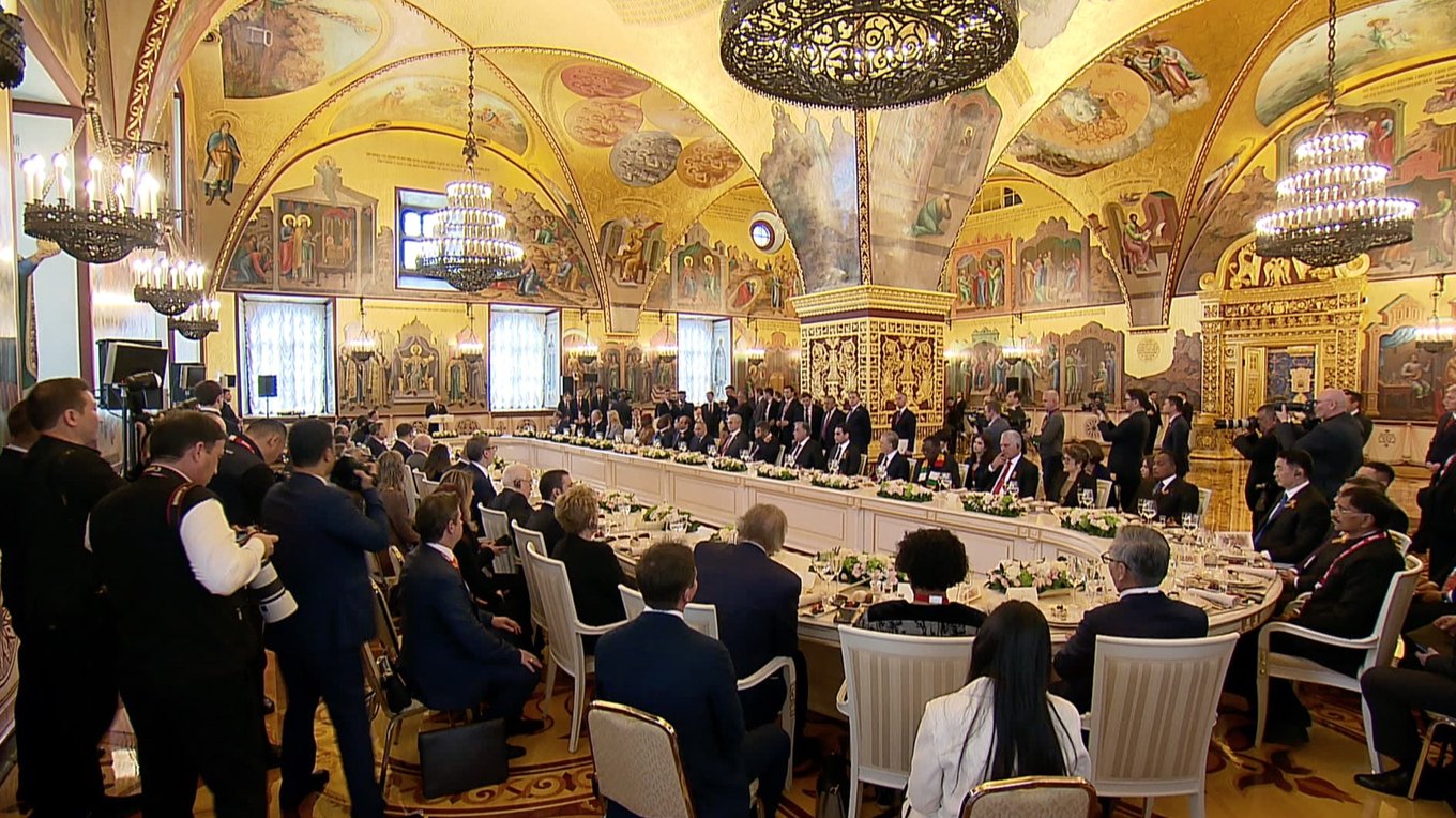 Приём от имени Президента России в честь Дня Победы