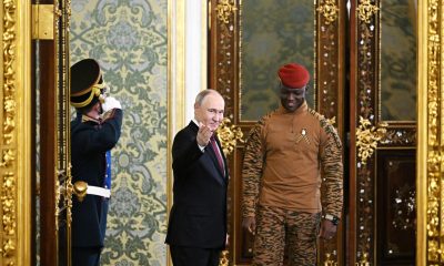 С Президентом Буркина-Фасо Ибраимом Траоре.