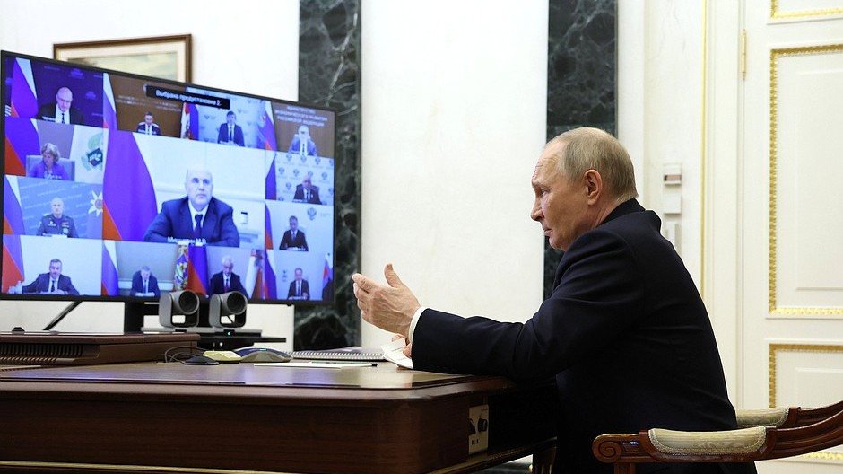 Совещание с членами Правительства