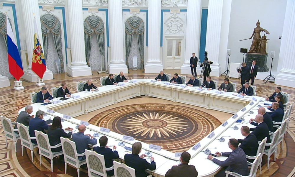 Вступительное слово на встрече с представителями деловых кругов