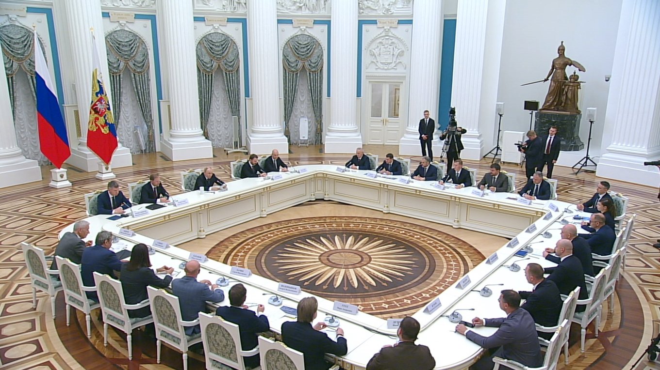 Вступительное слово на встрече с представителями деловых кругов