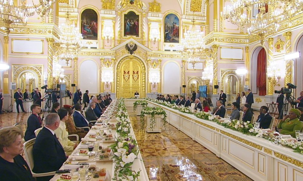 Выступление на обеде для глав делегаций, прибывших в Москву на 80-летие Победы