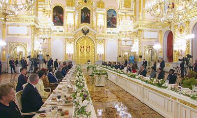 Выступление на обеде для глав делегаций, прибывших в Москву на 80-летие Победы