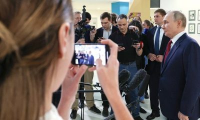 Заявление Владимира Путина для СМИ по итогам телефонного разговора с Президентом США Дональдом Трампом