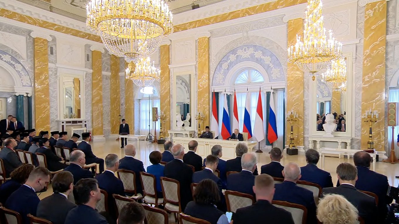 Заявления для СМИ по итогам российско-индонезийских переговоров